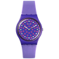 Γυναικείο ρολόι βιολετί Swatch Perfect Plum Bioceramic New Season SO31V100 