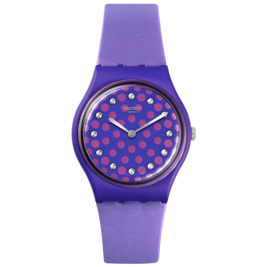 Swatch Perfect Plum Bioceramic New Season Women's Violet Watch SO31V100