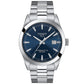 Ανδρικό μπλε ρολόι Tissot Gentleman Powermatic 80 Silicium T127.407.11.041.00 