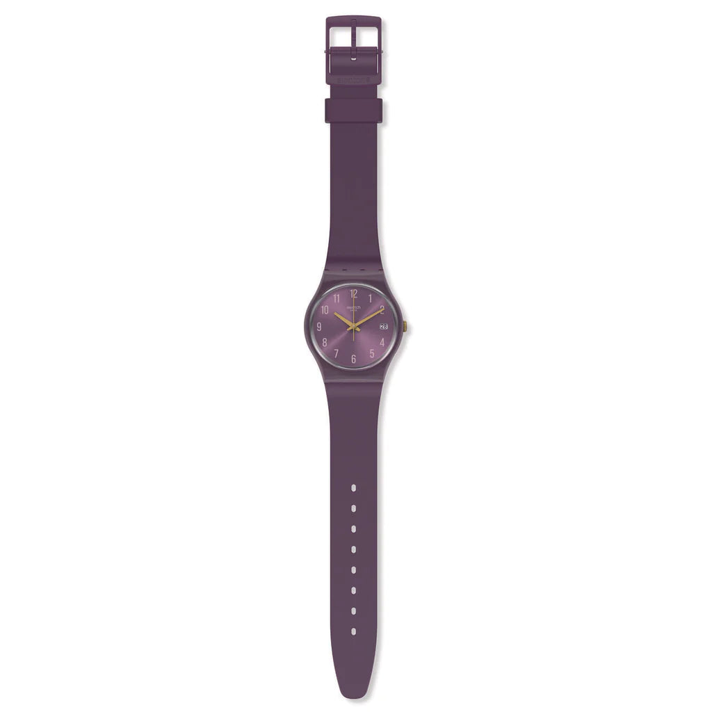 Swatch Pearlypurple Core Collection Women's Purple Watch GV403