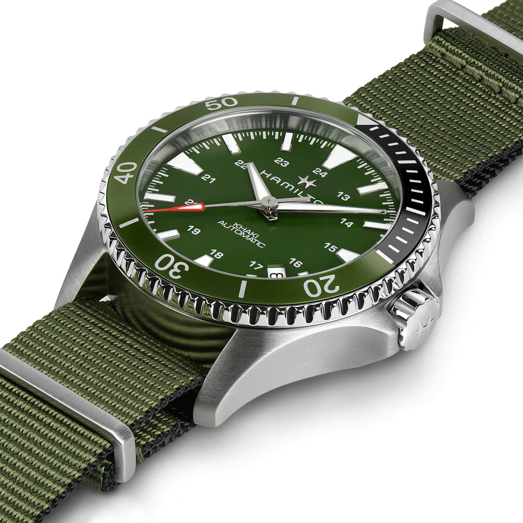 Hamilton Khaki Navy Scuba Men's Green Watch H82375961