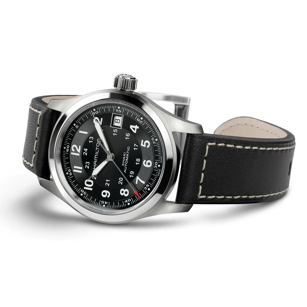 Hamilton Khaki Field Auto Men's Black Watch H70455733