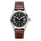 Ανδρικό καφέ ρολόι Hamilton Khaki Field Auto H70455533 