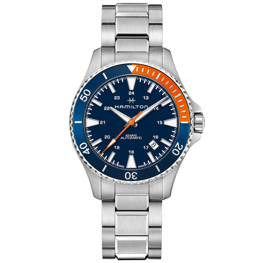 Hamilton Khaki Navy Scuba Auto Men's Blue Watch H82365141