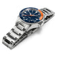 Ανδρικό μπλε ρολόι Hamilton Khaki Navy Scuba Auto H82365141 