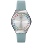 Swatch Gleam Team Skin and Irony New Season Γυναικείο ρολόι μπλε SYXS144 