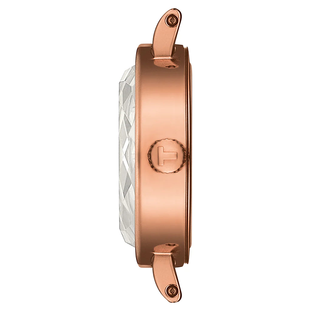 Tissot Lovely Round Ladies Rose Gold Watch T140.009.33.111.00