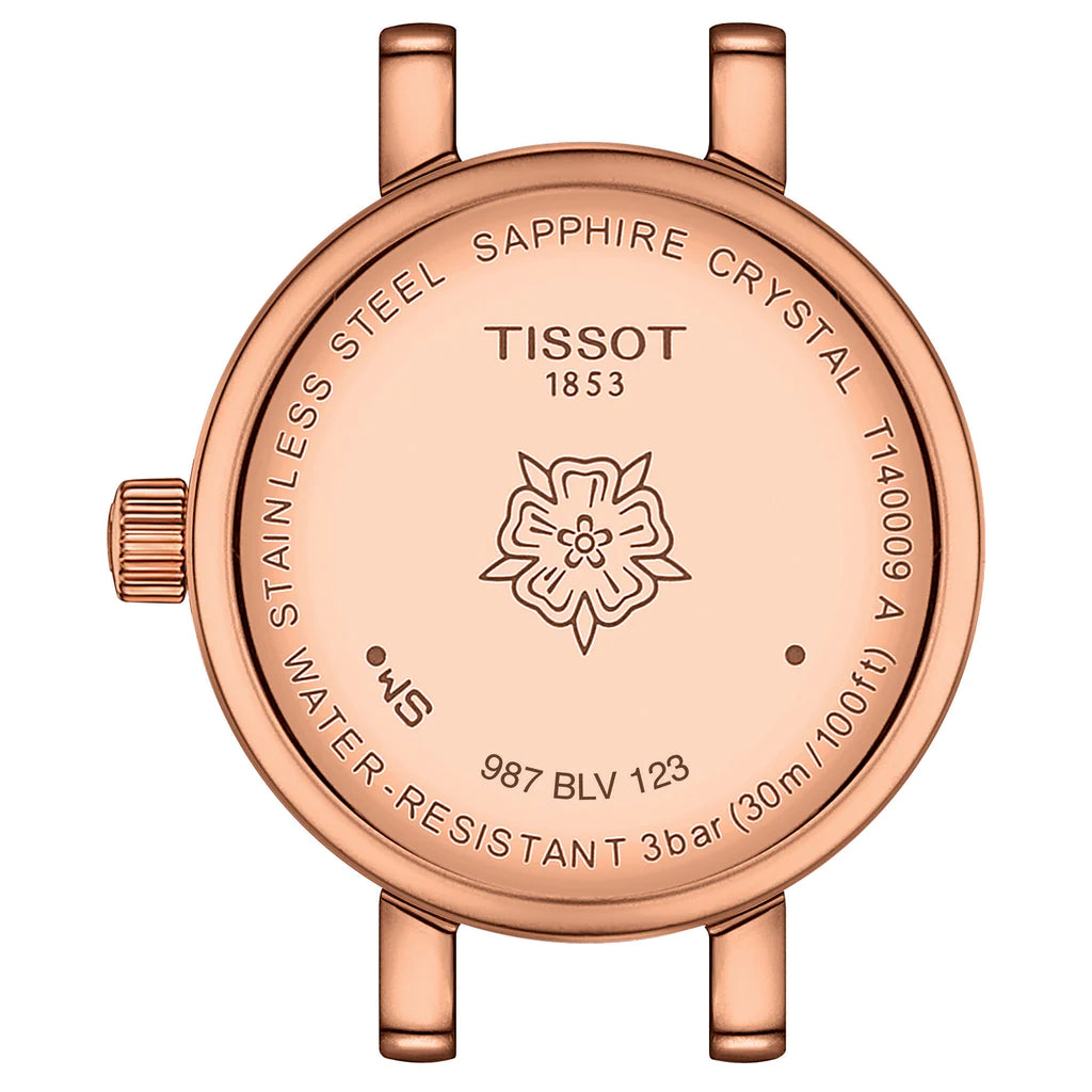 Tissot Lovely Round Ladies Rose Gold Watch T140.009.33.111.00