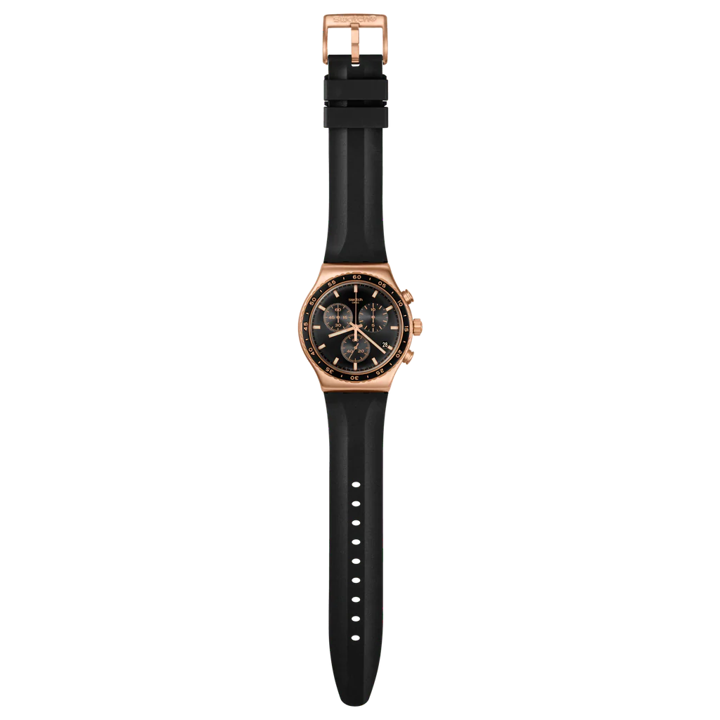 Swatch Stain Sheen Irony New Season Men's Black Watch YVG410