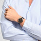 Ανδρικό μαύρο ρολόι Swatch Stain Sheen Irony New Season YVG410 