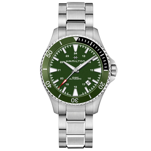 Hamilton Khaki Navy Scuba Auto Men's Green Watch H82375161