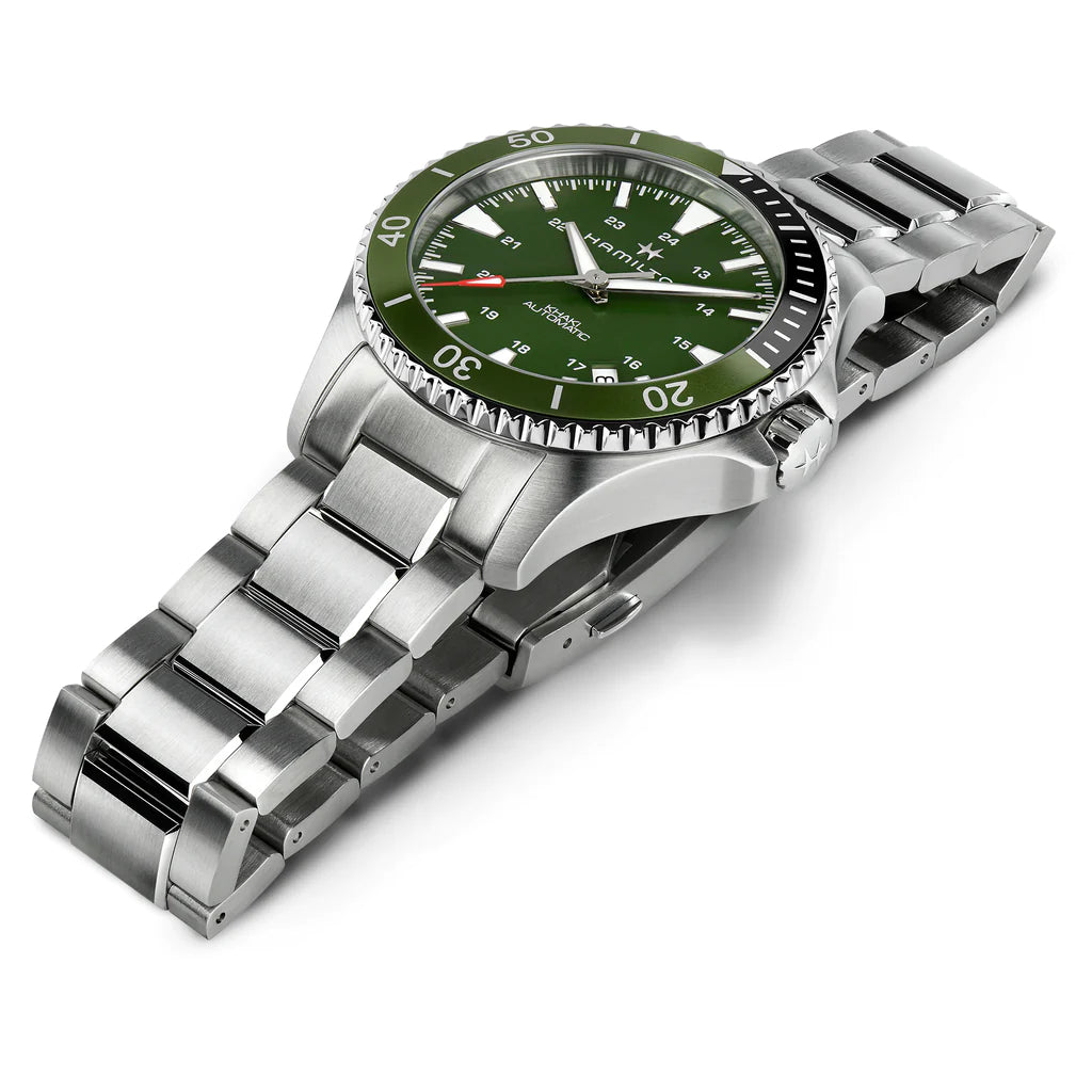 Hamilton Khaki Navy Scuba Auto Men's Green Watch H82375161