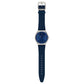 Swatch Skinnavy Core Collection Skin and Irony Men's Blue Watch SS07S102