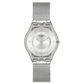 Ανδρικό ρολόι Swatch Metal Knit Again SS08M100M 