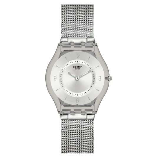 Swatch Metal Knit Again Men's Watch SS08M100M