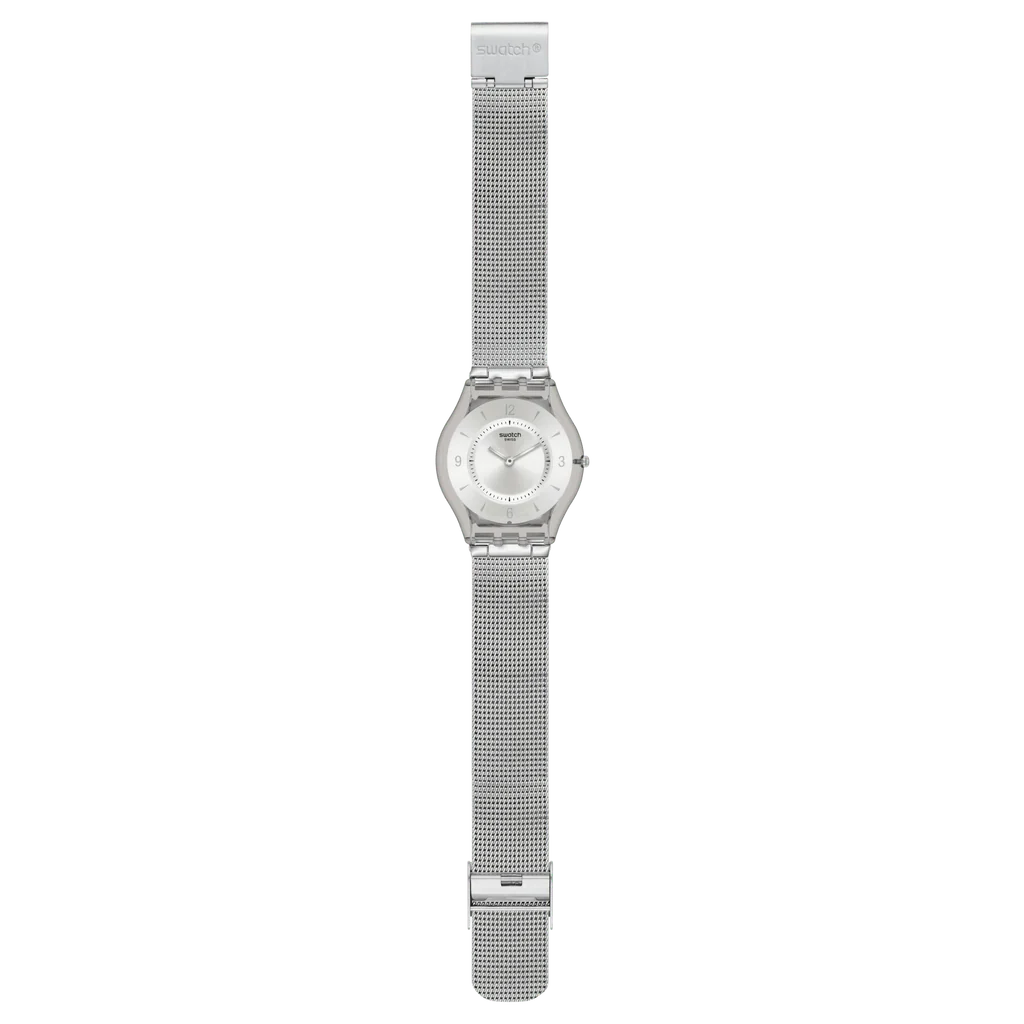 Swatch Metal Knit Again Men's Watch SS08M100M