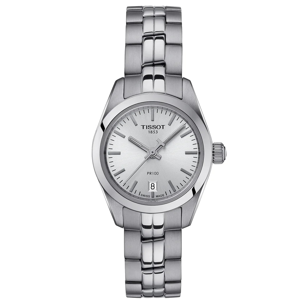 Tissot Pr 100 Lady Small Silver Watch T101.010.11.031.00