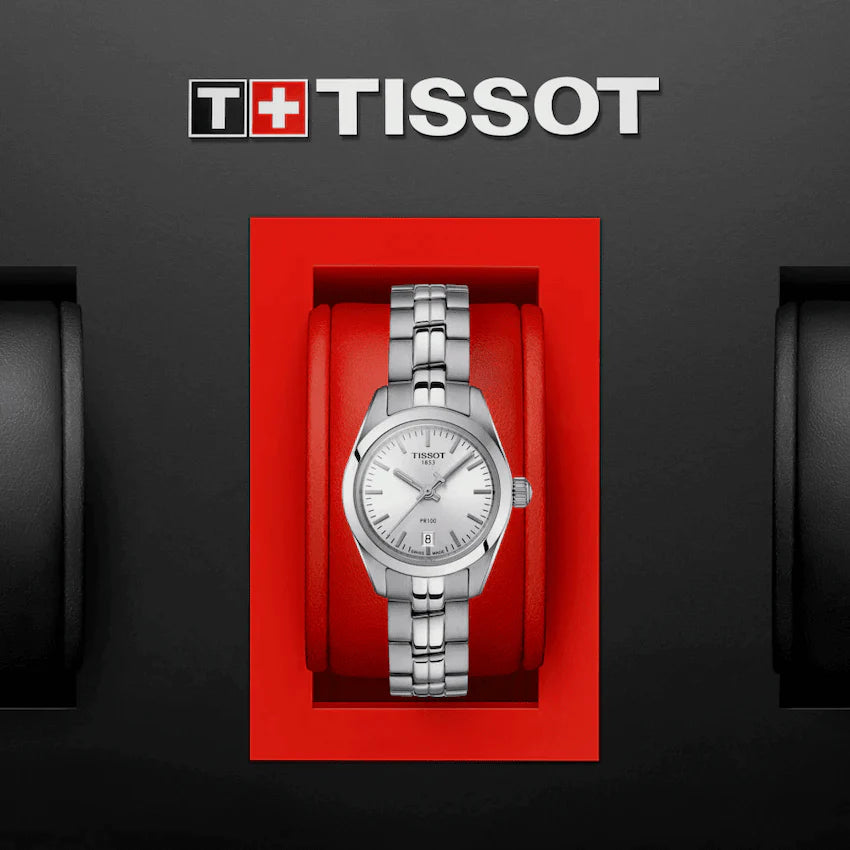 Tissot Pr 100 Lady Small Silver Watch T101.010.11.031.00