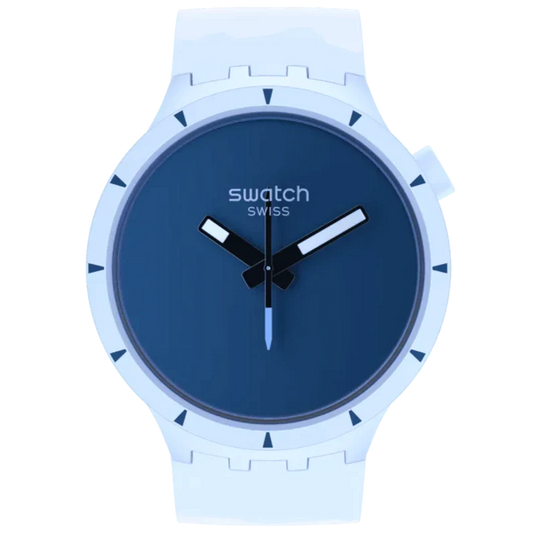 Swatch Big bold Bioceramic Arctic Men's Watch SB03N102