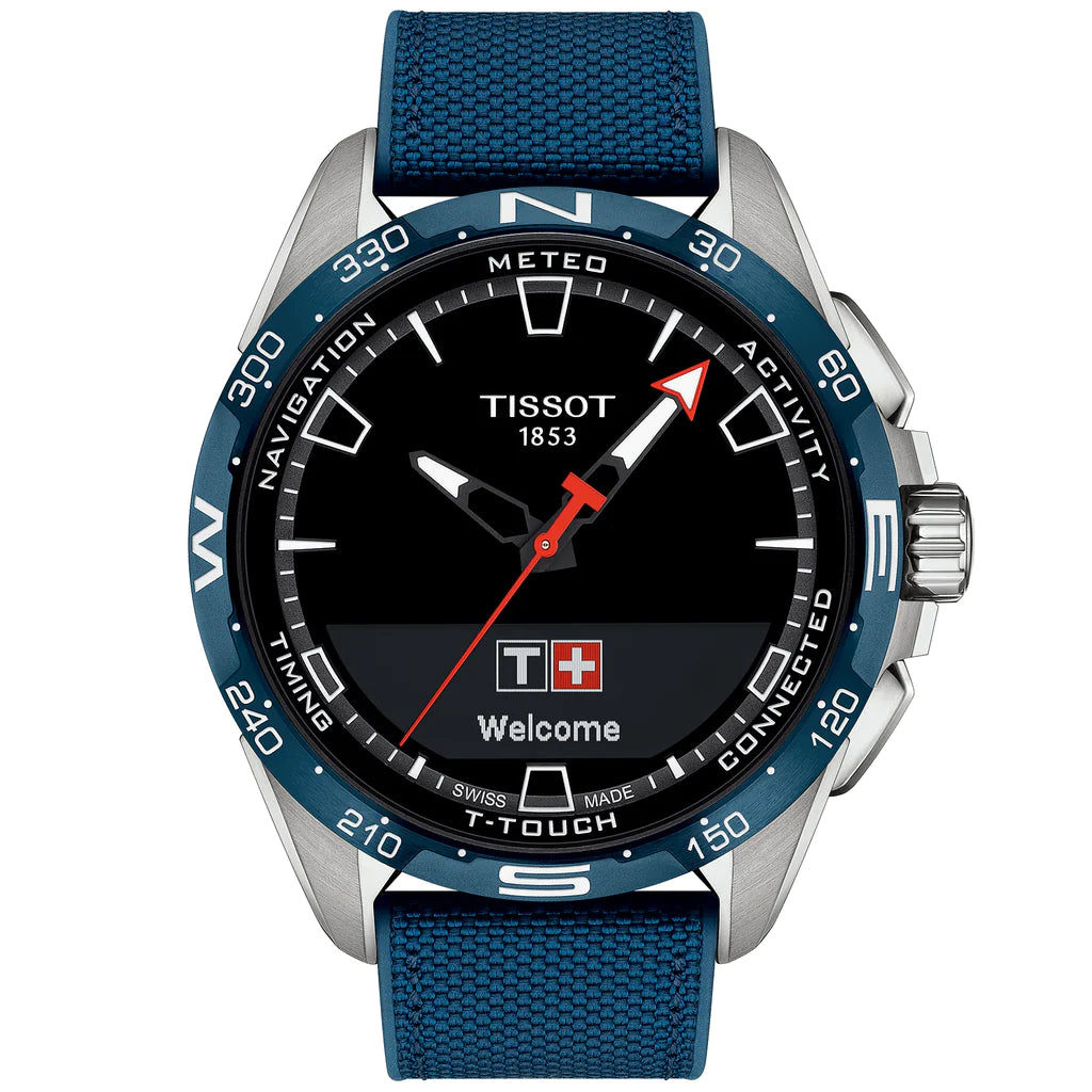 Tissot T-Touch Connect Solar Men's Blue Watch T121.420.47.051.06