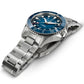Ανδρικό μπλε ρολόι Hamilton Khaki Navy Scuba Auto H82505140 