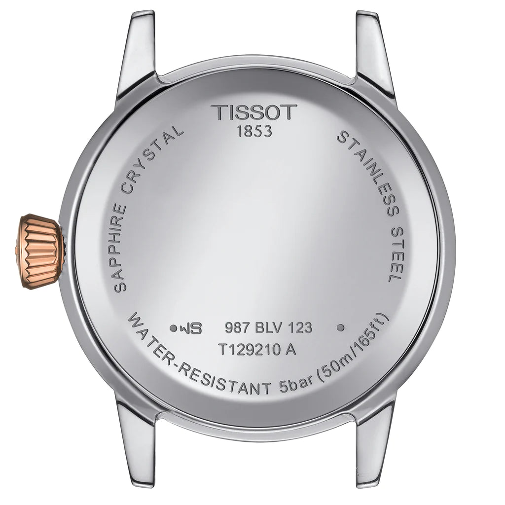 Tissot Classic Dream Lady Two-Tone Watch T129.210.22.013.00