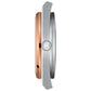 Ανδρικό ασημένιο ρολόι Tissot Prx Powermatic 80 T137.407.21.031.00 