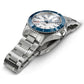 Ανδρικό λευκό ρολόι Hamilton Khaki Navy Scuba Auto H82505150 