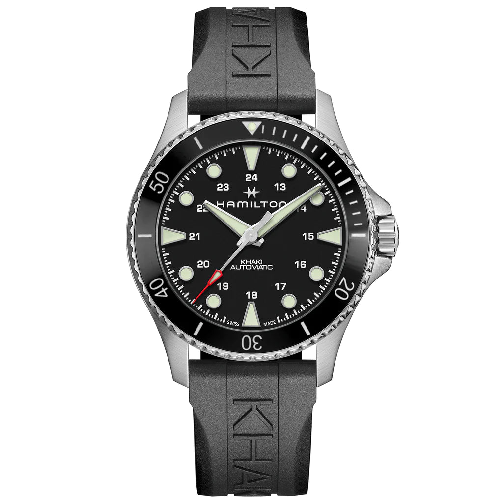 Hamilton Khaki Navy Scuba Auto Men's Black Watch H82515330