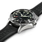 Ανδρικό μαύρο ρολόι Hamilton Khaki Navy Scuba Auto H82515330 