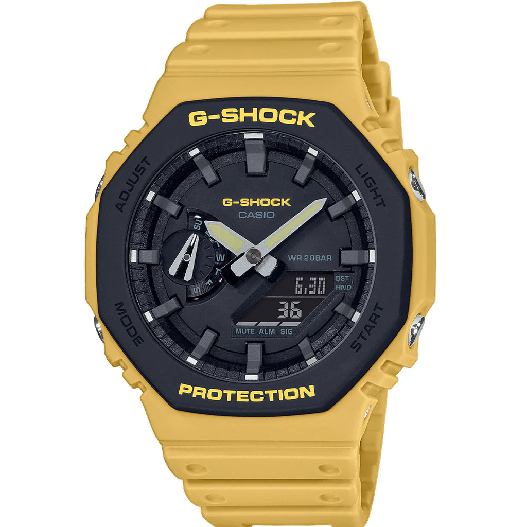 Casio G-Shock Men's Yellow Watch GA-2110SU-9AER