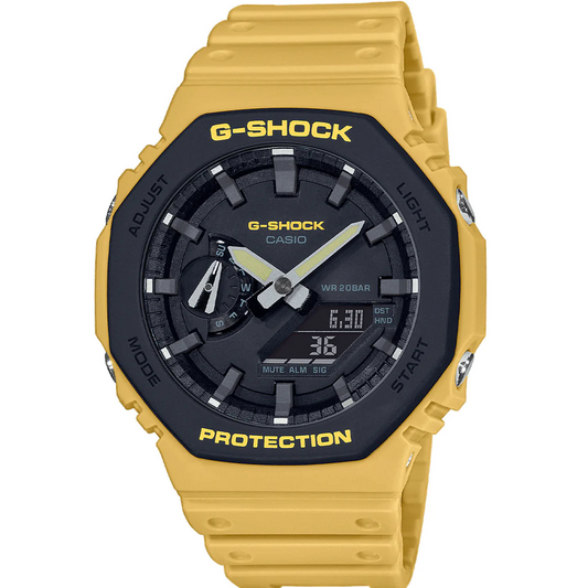 Casio G-Shock Men's Yellow Watch GA-2110SU-9AER