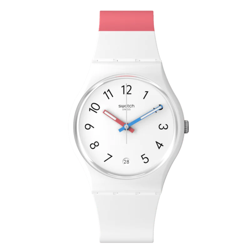 Swatch Gent In The Block New Season Women's White Watch SO28W400