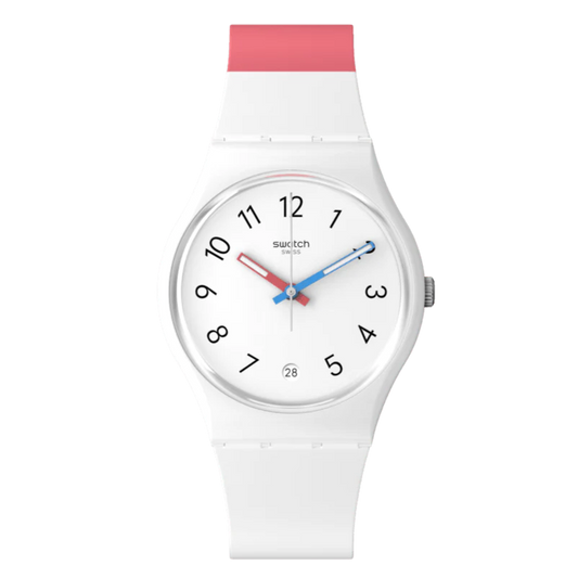 Swatch Gent In The Block New Season Women's White Watch SO28W400