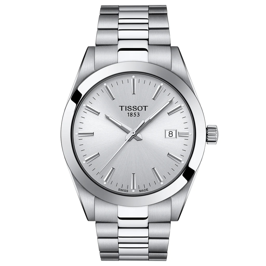 Tissot Gentleman Men's Silver Watch T127.410.11.031.00