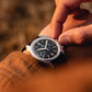Ανδρικό καφέ ρολόι Hamilton Khaki Aviation Pioneer Chrono Mechanical H76409530 