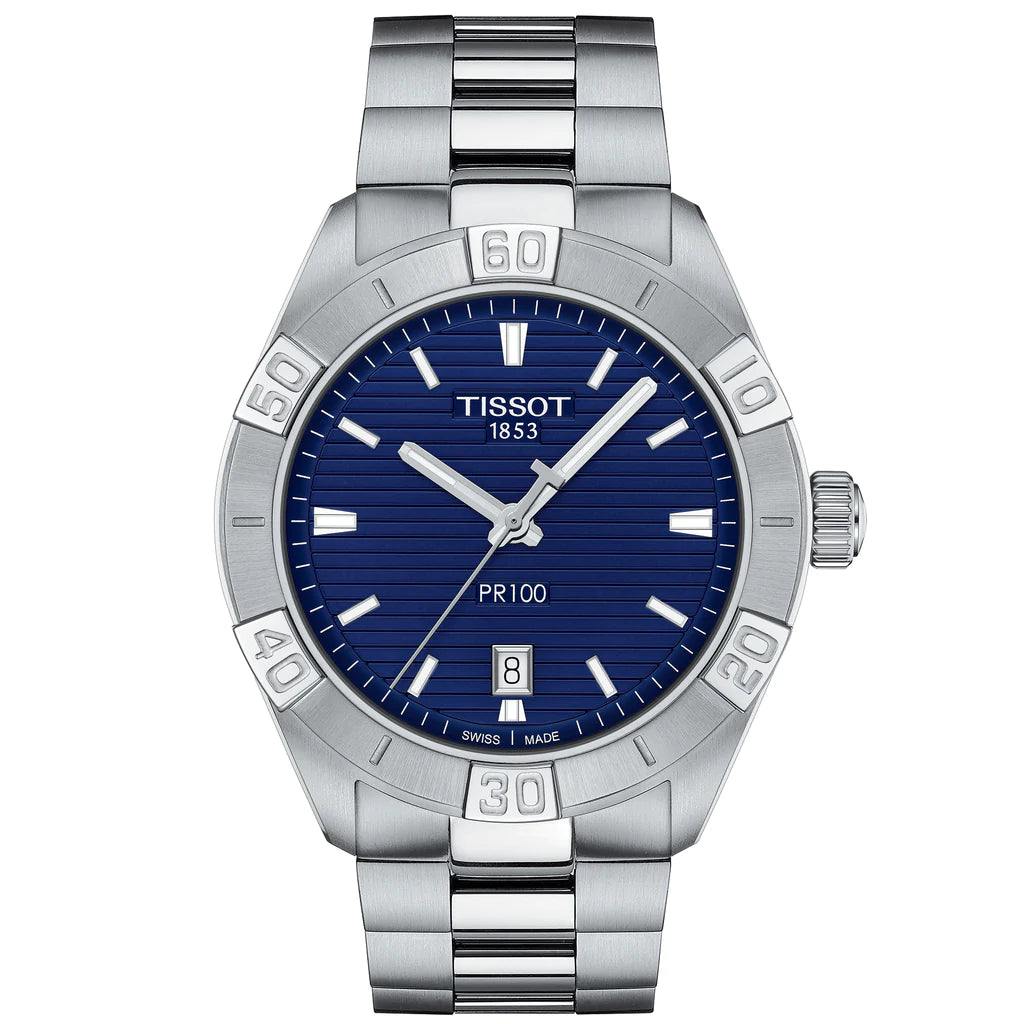 Tissot Pr 100 Sport Gent Men's Blue Watch T101.610.11.041.00