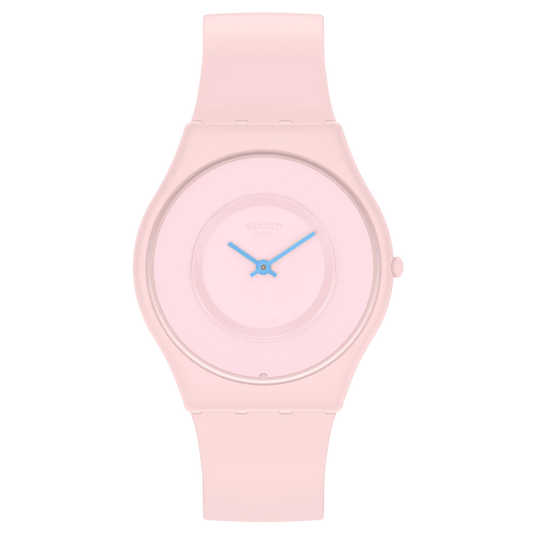 Swatch Caricia Rosa Bioceramic Skin Women's Pink Watch SS09P100