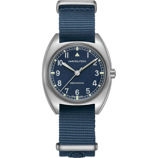 Hamilton Khaki Aviation Pilot Pioneer Men's Blue Watch H76419941