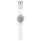 Swatch Clearly Bold Big Bold Λευκό ρολόι Unisex SB01K100 