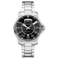 Ανδρικό μαύρο ρολόι Hamilton Khaki Aviation Pilot H64615135 