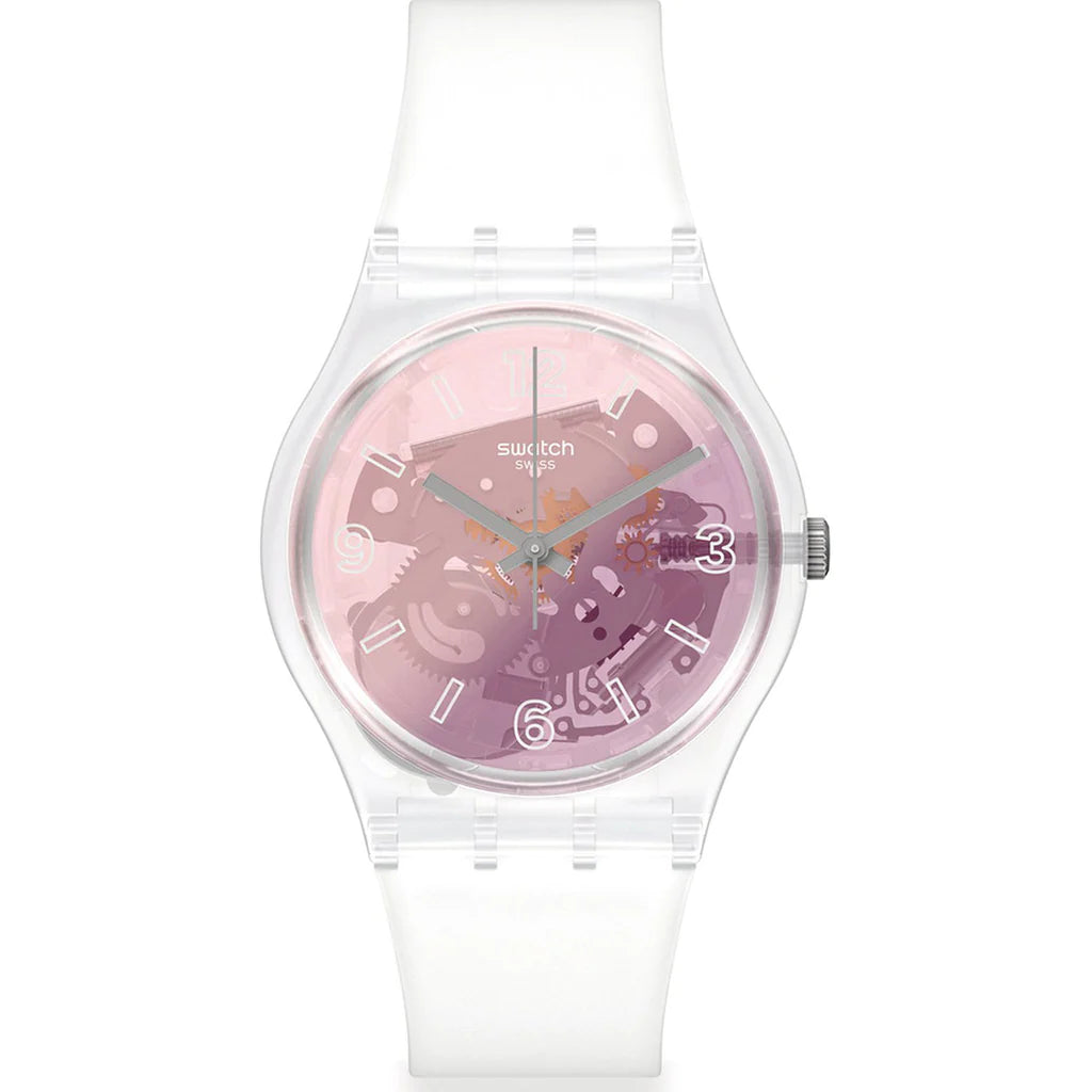 Swatch Pink Disco Fever Ladies Watch GE290